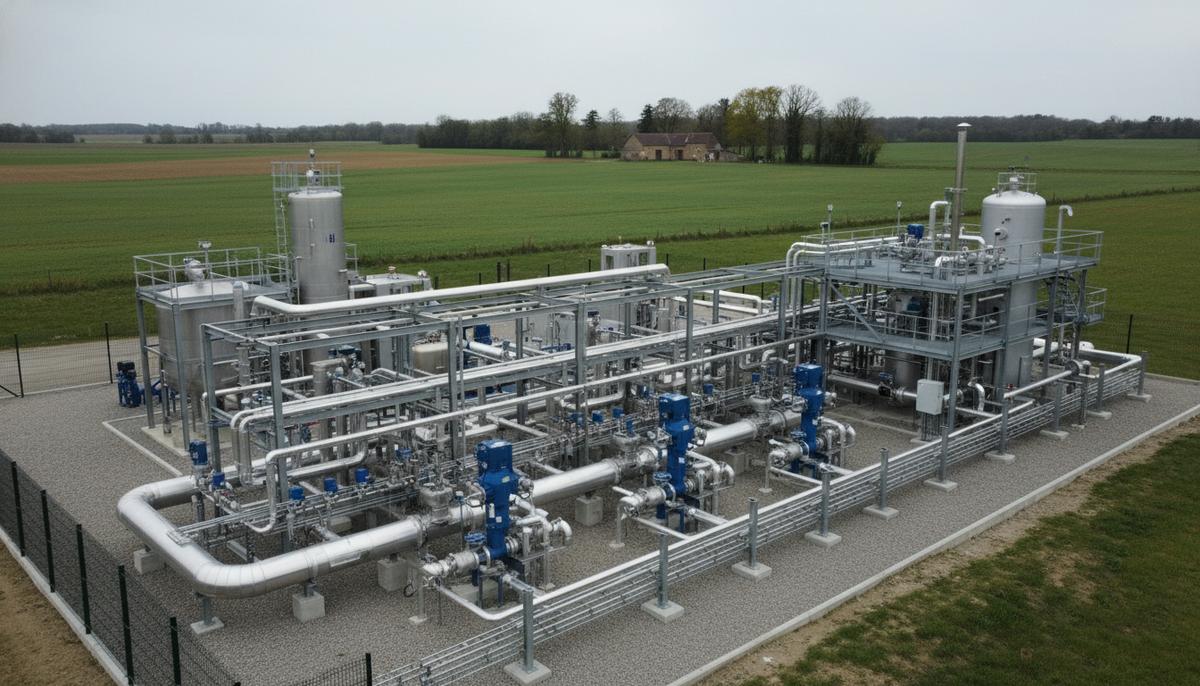 В Монфланкене запустили установку по инжекции биометана в газовую сеть