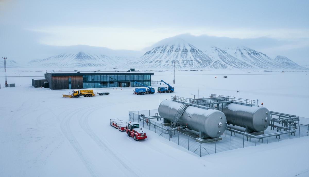 БиоСПГ на Шпицбергене: аэропорт Лонгйир начал зеленую трансформацию