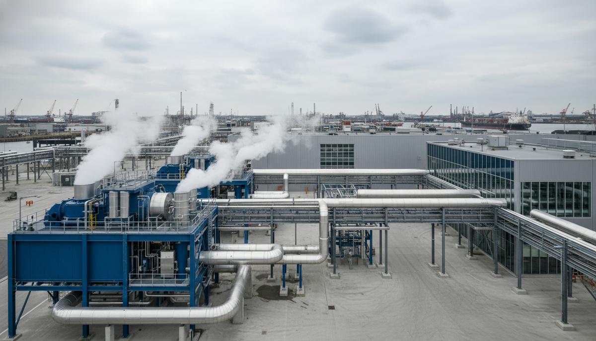 В Роттердаме ввели в строй крупнейший в мире паровой тепловой насос