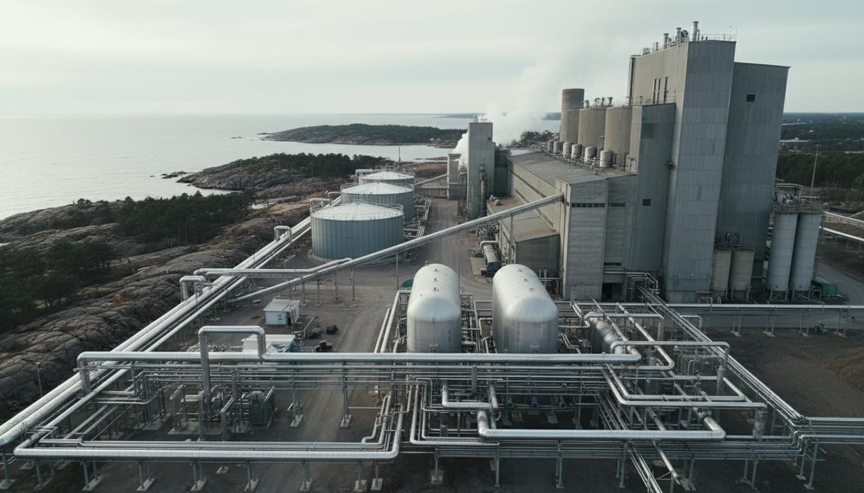 Энергетический суверенитет: в Швеции построят завод синтетического газа