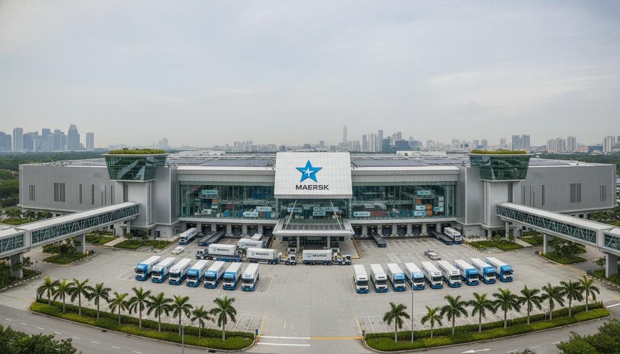 Экспансия в Азии: Maersk открыла в Сингапуре крупный логистический центр