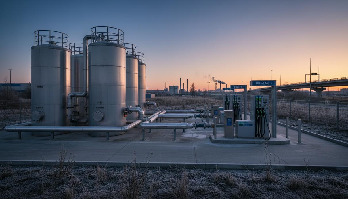 Ценовая стабильность: биоСПГ конкурирует с ископаемым топливом в Европе