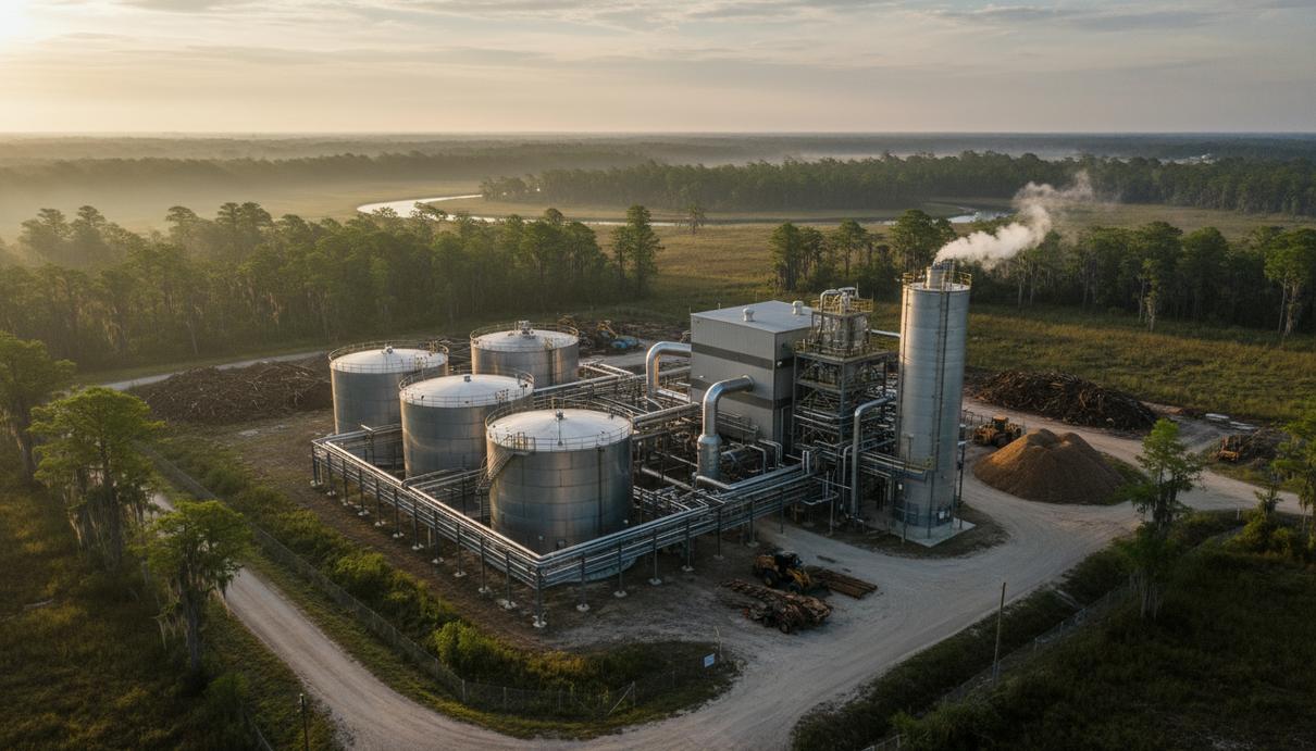 Southern и Axens построят в Луизиане завод по выпуску авиационного биотоплива