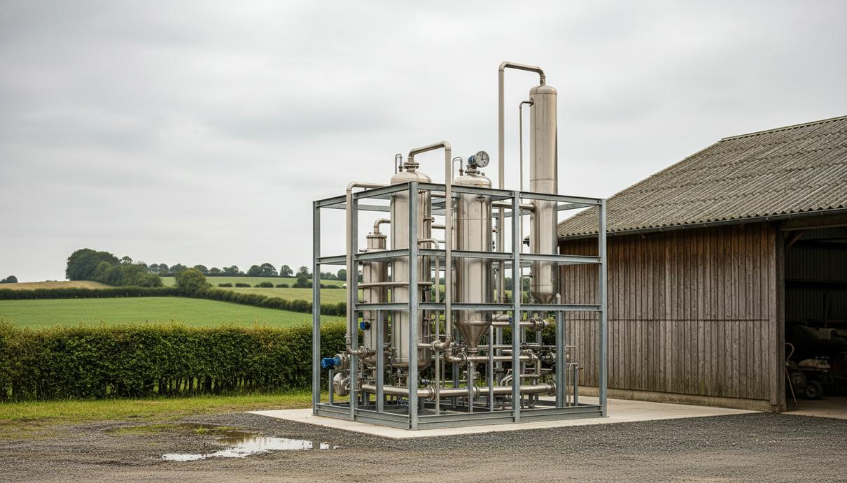 Сжижение биогаза на фермах: во Франции запущен проект Charlie