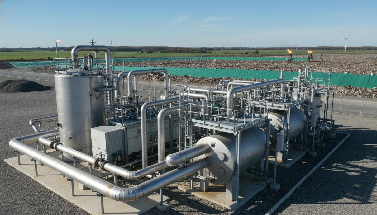 В США запустили крупнейшую установку по переработке свалочного газа в биометан