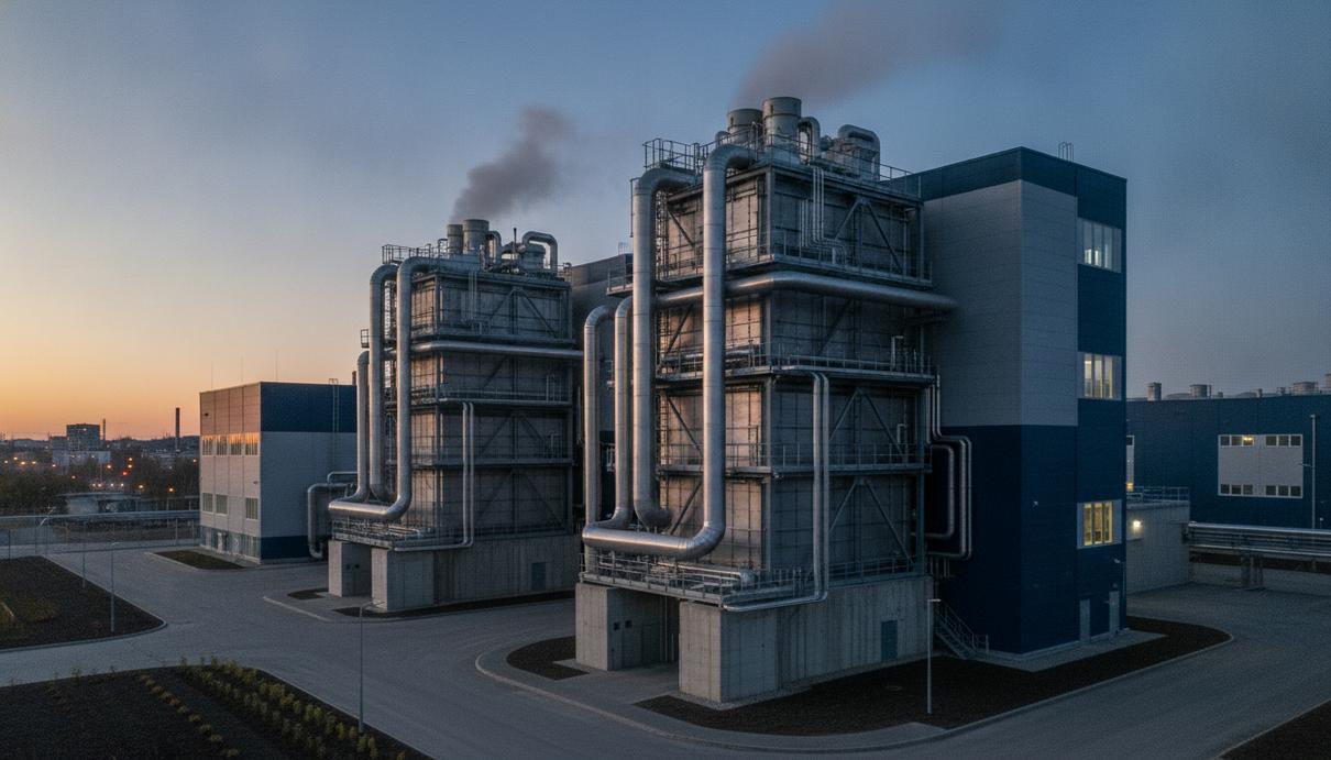 Valmet поставит оборудование для ТЭЦ в эстонском Тарту Промышленные установки и стальные трубопроводы на территории биотопливной ТЭЦ в Тарту