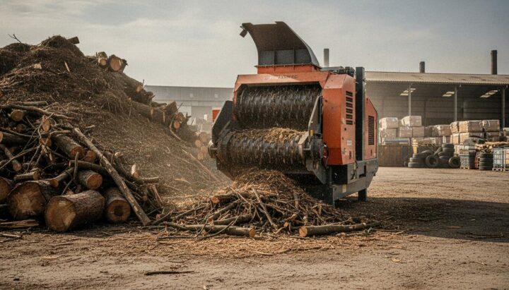 Terex Ecotec представила измельчитель TSS 390 Plus для биоотходов