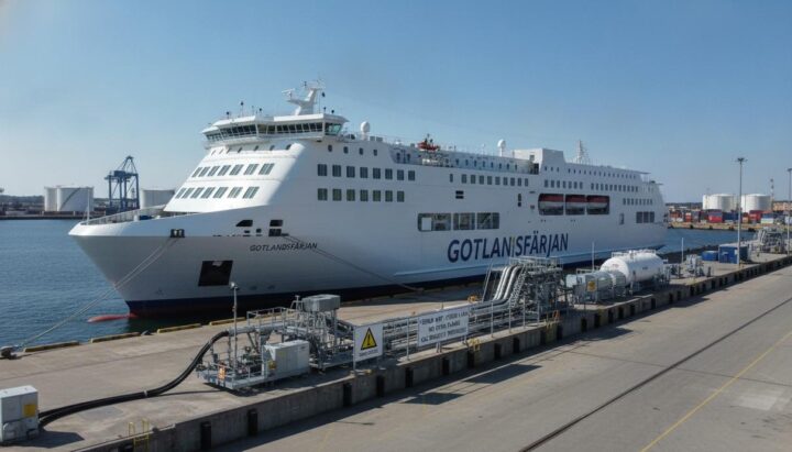 St1 Biokraft поставит шведский биометан для паромов Destination Gotland