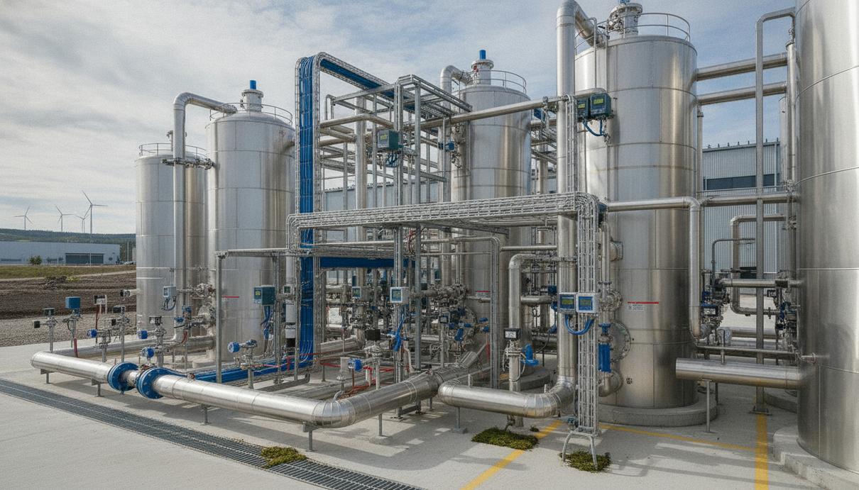 Valmet автоматизирует первый в Финляндии завод по сжижению углекислого газа